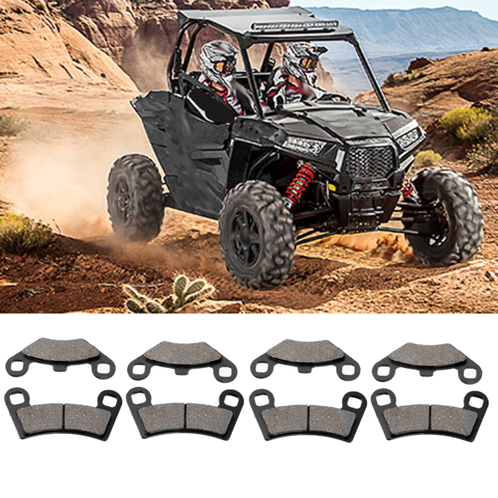 Front Rear Brake Pads Polaris Rzr 7293282135239