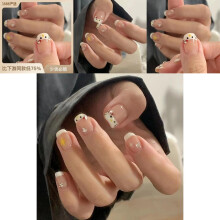 B665kt And Cute Delicate Nail Art For Students Cartoon Design Pieces 24