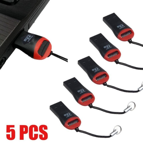 High 5pcs Speed Usb 20 Mini Micro Sd Tflash Tf M2 Reader Card Memory
