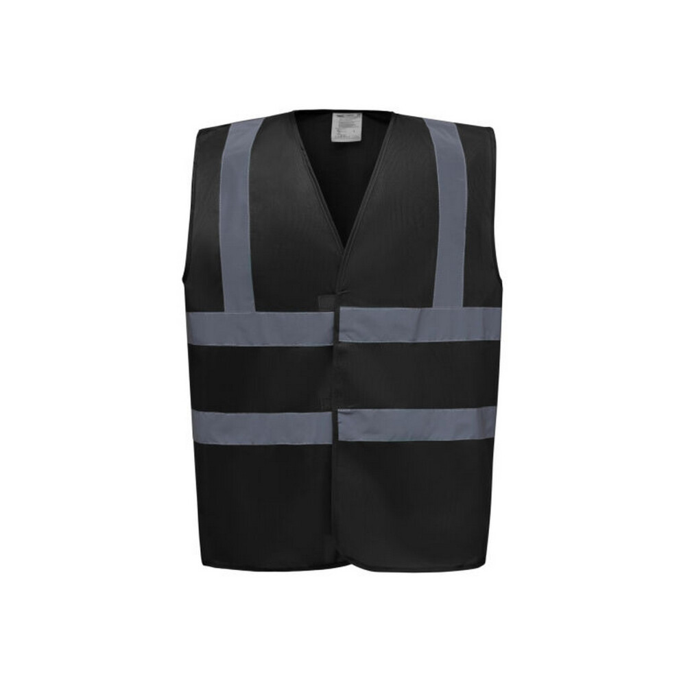 (Xl, Black) Yoko Mens High-Vis Waistcoat 5063425314935