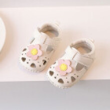 (Beige,14)Baby Shoes With Soft Sole And Princess Design For Toddler Girls Spring Use Summer