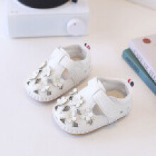(White,13)Infant Soft Sole Shoes With Antislip Soles And Magic Tape For Toddler Comfort