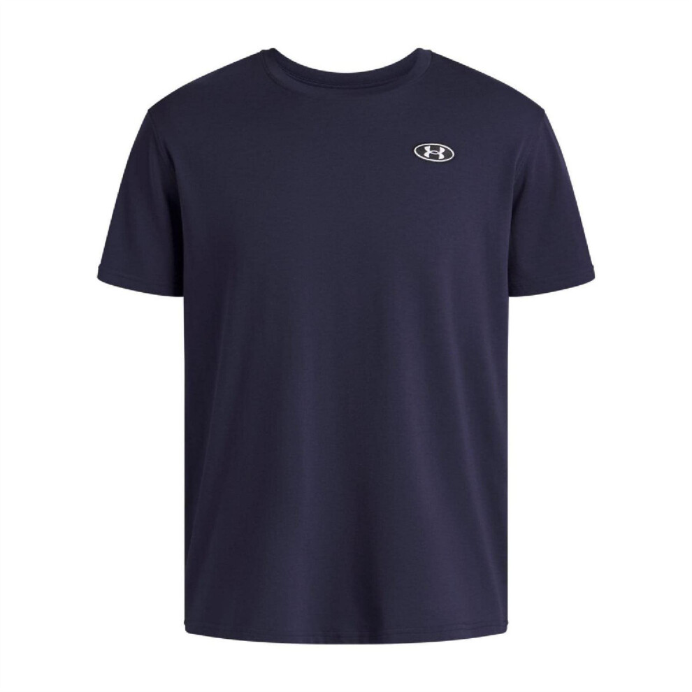 Under Armour Mens Logo Heavyweight Loose T-Shirt