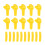 20 Pieces Tyre Changer Head Protectors ABS 17