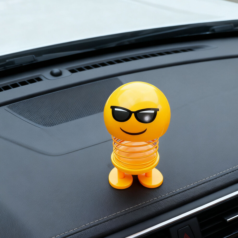 Dashboard Spring Toy Cute Face Doll 7293282122987