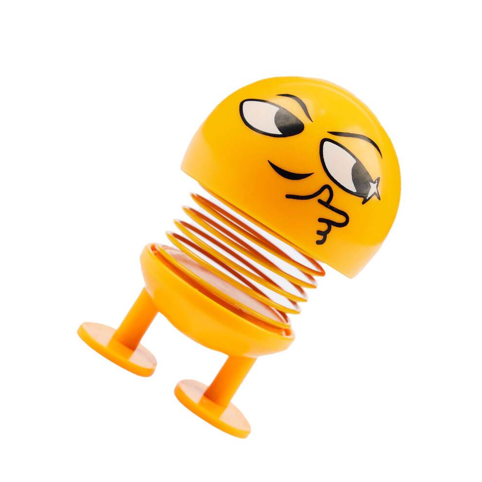 Funny Car Emotion Bobble Head Toy 7293282123021