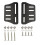 2PCS Heavy Duty Bed Frame Adapter/Connector Plate for Headboard, Adjustable Metal Frame Modification Brackets 1