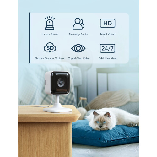 GNCC Indoor Camera 2K Security Camera 2 Packs CCTV Camera House Security 1
