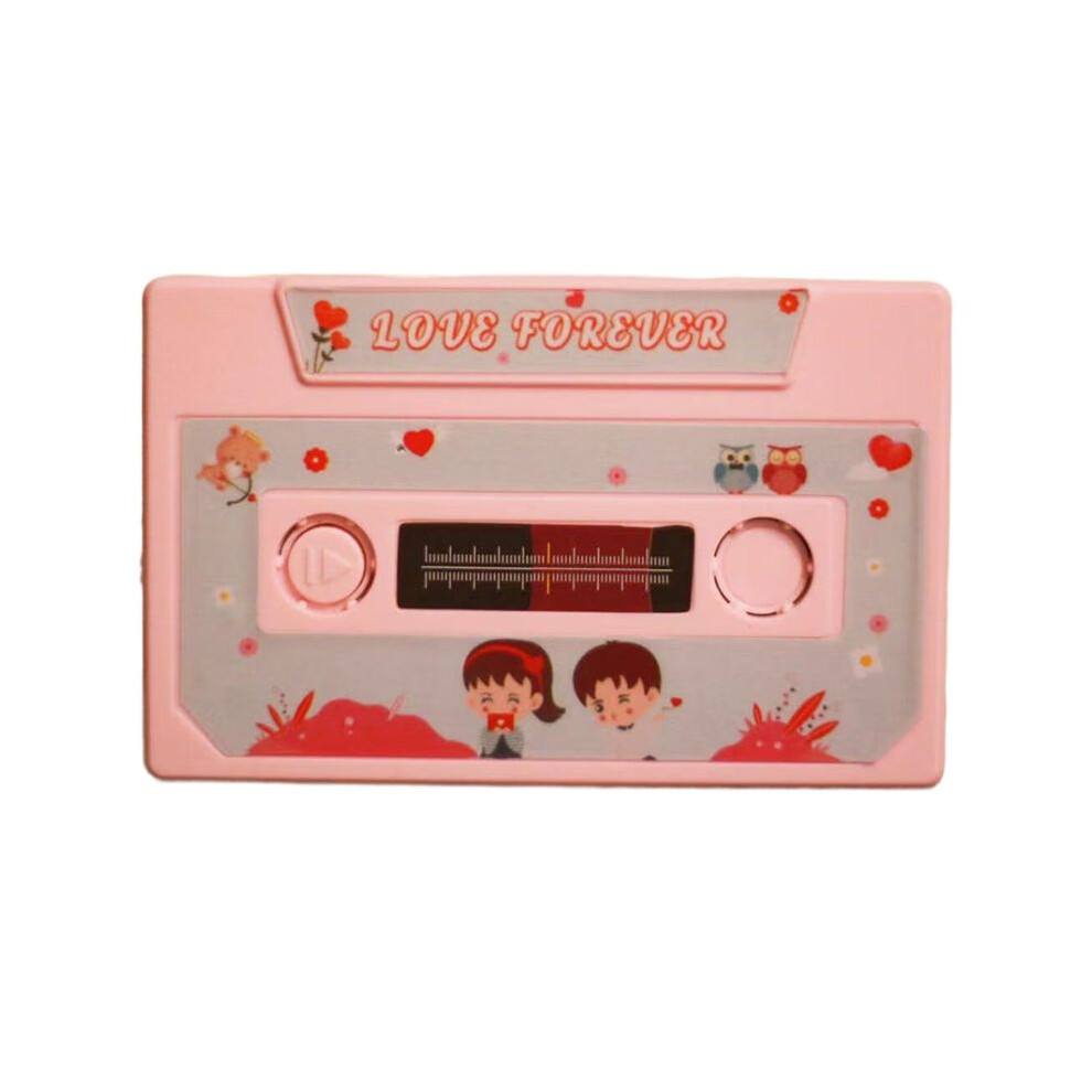 Recording Voice Card Tape Greeting Card Recordable 300 Seconds Diy Recording Music Card Valentine's Day Gift D 4712131319093