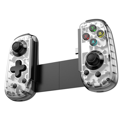 D6mini Wireless Gaming Stretching Controller for /PC/Android/IOS Hall Joysticks Foldable Type-C Gamepad B