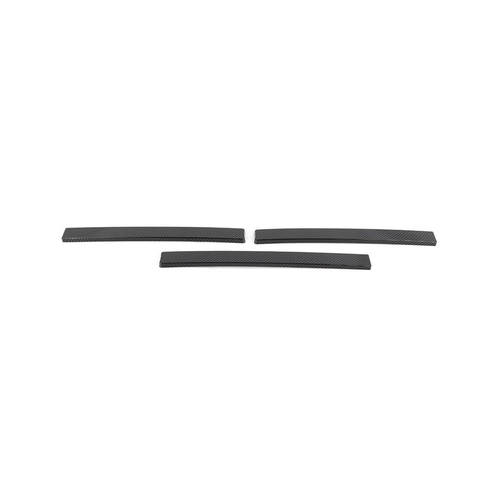Front Center Grille Insert Cover Trim For Bronco Middle Grille Insert Cover Strips Accessories Carbon Fiber Color 4711624799671