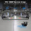 Jansite 10" Mirror Dash Cam Front and Rear View Camera 1080P Retractable 5