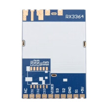3.3G Draadloze FPV-Beeldtransmissie-Ontvangermodule 3060-3500MHz RX3364 Audio-Video-Ontvanger voor Dronecamera'S, DIY FPV