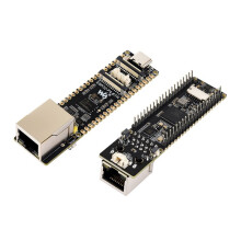 Waveshare 2 Piezas ESP32-P4-ETH Placa de Desarrollo ESP32-P4 con Puerto Ethernet RJ45 de 100 Mbps para IA Deepseek