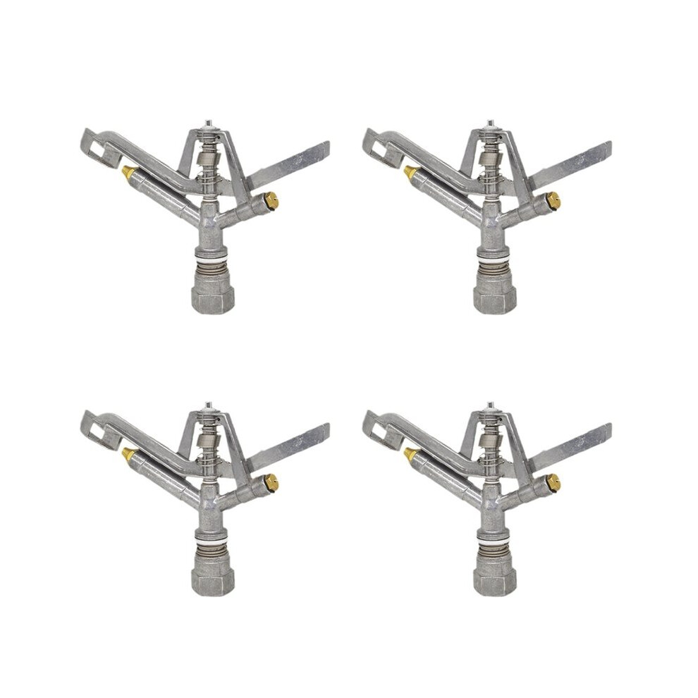 4X Female Thread Rotating Rocker Irrigation Sprinkler Metal Nozzle Agriculture Farmland Automatic Irrigation Sprayer 6031515917037