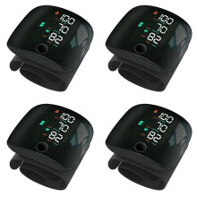4X Touch LCD Screen Digital Wrist Blood Pressure Monitor Intelligent Voice Automatic Heart Rate Blood Pressure Monitor