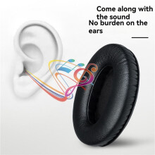 2X Replacement Leather Earpads & Headband Cover for HD 201 HD 201S HD180 Comfortable Headphone Cushions