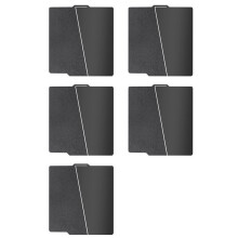 5Conjunto Placa de Construção Dupla Face Preta PEI 257x257mm para Bambu-Lab A1/X1C/X1/X1E/P1P/P1S, PEI Liso e Placa PEI Texturizada