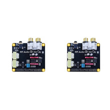 2X para Raspberry Pi5 HIFI Audio HAT PCM5122 I2S DAC Placa de Som para Raspberry Pi 5, Pi 4, Pi 3 e Zero Series