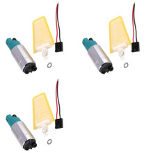 3X Electric Intank Fuel Pump with Installation Kit Replaces E8229 E2068 E8213 for Multiple Models 0580453464 23220-50270
