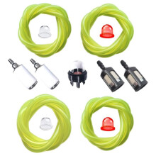 Kraftstoffleitung, Benzinschlauch für Gängige 2-Takt-Kleinmotoren, Primerpumpe, Filter, Kettensäge, Rasentrimmer, Laubbläser-Reparaturset