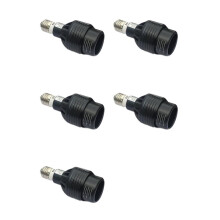 5X E27 Zoom Spotlight Adjustment CobDimmable P20 LED Light Downlight 12w Dining/Living Room LED Spot Light Black