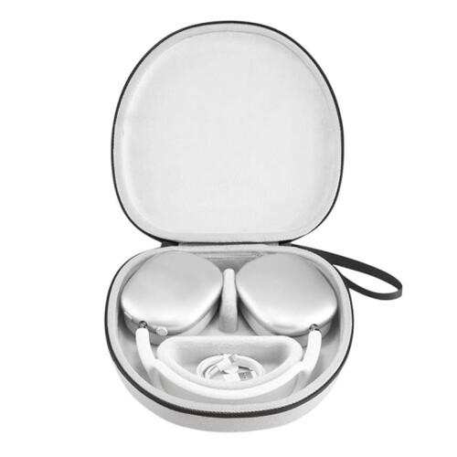 Förvaringsfodral för Hörlurar Till för  AirPod Max, Stöder Viloläge, Bärbart Hörlursfodral.