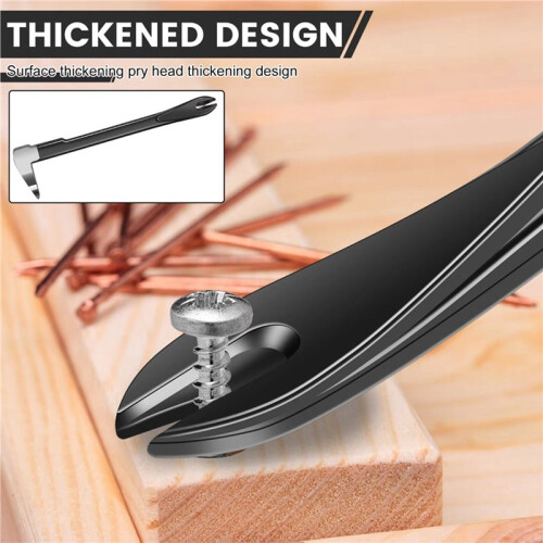 5X Multifunctional Pry Bar Edc Prybar Crowbars Remover Staple  Cat Paws Nail Puller Hand Pulling Crow