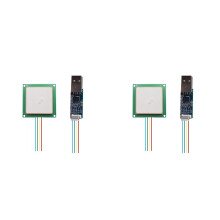 2X Moduł Czytnika RFID UHF YRM100 TTL z Interfejsem ESP32 i Zintegrowaną Anteną RFID