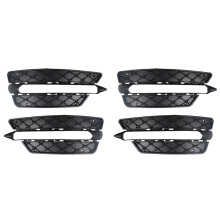 4x Car Front Bumper Grille Fog Lamp Cover Grille for W204 C-Class 2012-2014 2048851353 2048851453