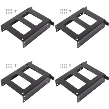 4X PCI Slot 2.5Inch IDE//SSD/HDD Rear Panel Mount Bracket Hard Drive Adapter Tray with Half-Height Profile Bracket
