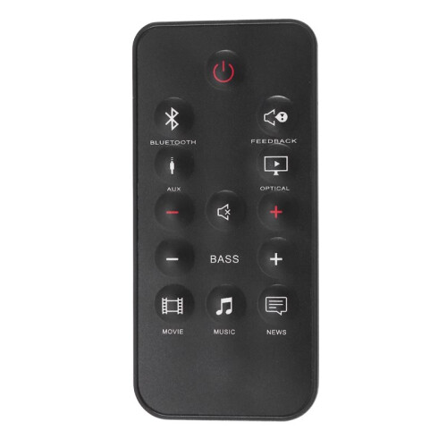 3X Wireless Remote Control for  Cinema SB150 Audio System Player Controller Black