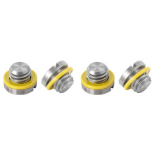 4PCS 79953Q04 Marine Lower Unit Oil Drain Plug Screw for Mercury Replaces 10-79953Q2 10-79953A2 18-2244