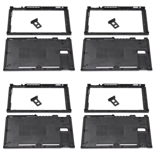 4X Replacement Shell for   Top Bottom Shell Game Card Tray for Nintedo