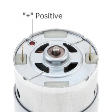 2X 10 Teeth RS550 Motor 24V 40000rpm High Speed Electric Motor Kids Ride Car SUV Parts for Remote Control Car