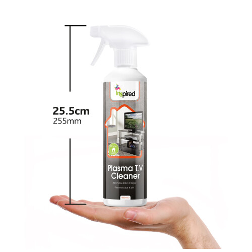 Inspired Plasma TV Screen Cleaner and Anti-Static - 500ml, White 1