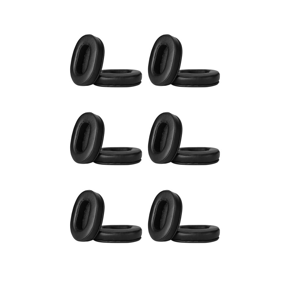12X Ear Cushions Memory Foam Earpads Cover Replacement Ear Pads For Ath M50x Fits M40x M30x M20 Black 4712112335609