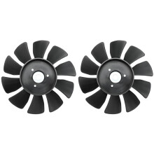 2X 53822 7in 10 Blade Transmission Fan for Tractor Gear Replaces 584282001 Transaxle Fan
