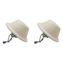 2X Antenne de Plafond Omnidirectionnelle D'Intérieur 698-3800 MHz, Antenne de Plafond D'Intérieur 5G, Antenne de Plafond Omnidirectionnelle