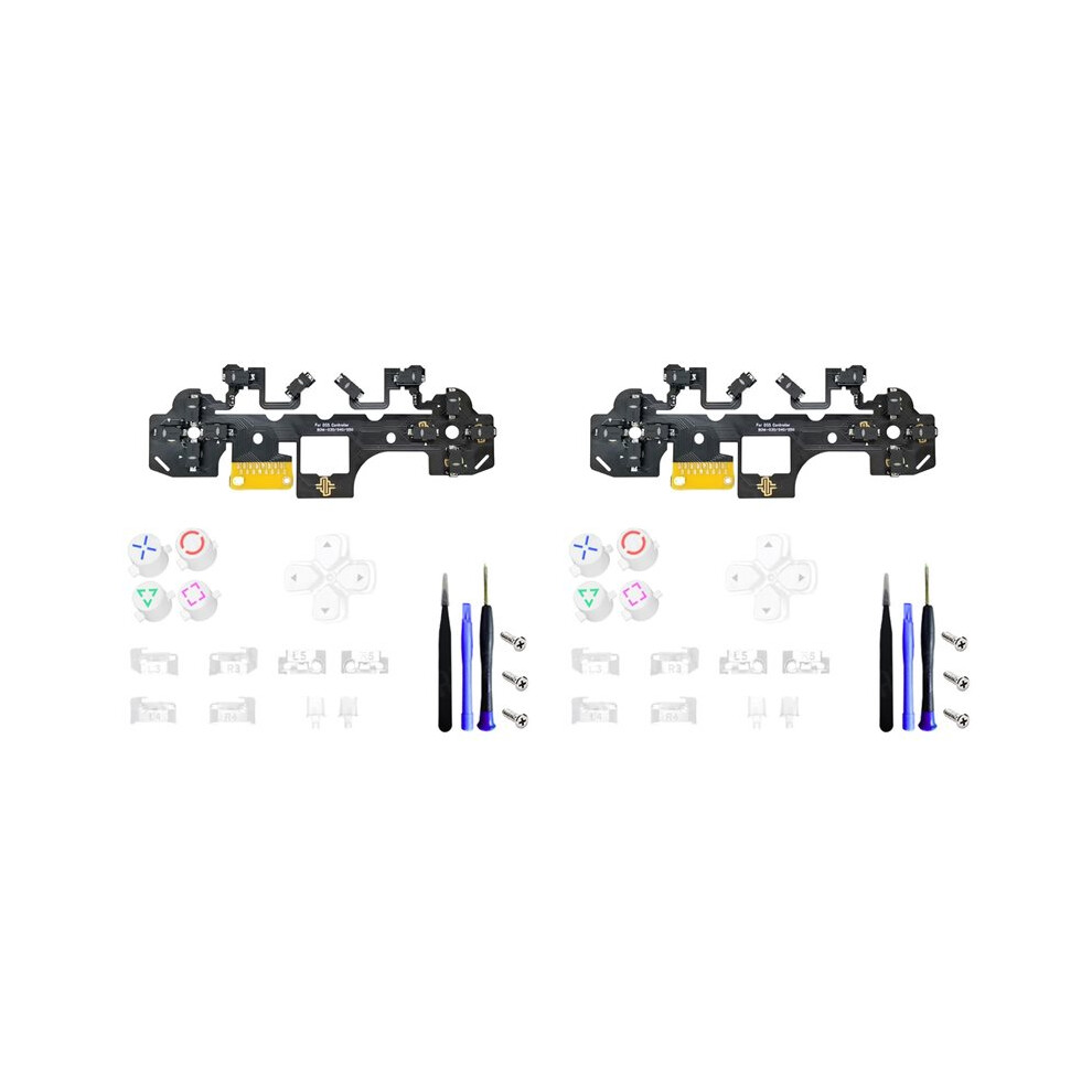 Photos - Scanner 2X Ergonomic Micro- Tactile Clicky Hair Trigger Kit for PS5 BDM-030/040/050 12Key Click CircuitBoard Kit B
