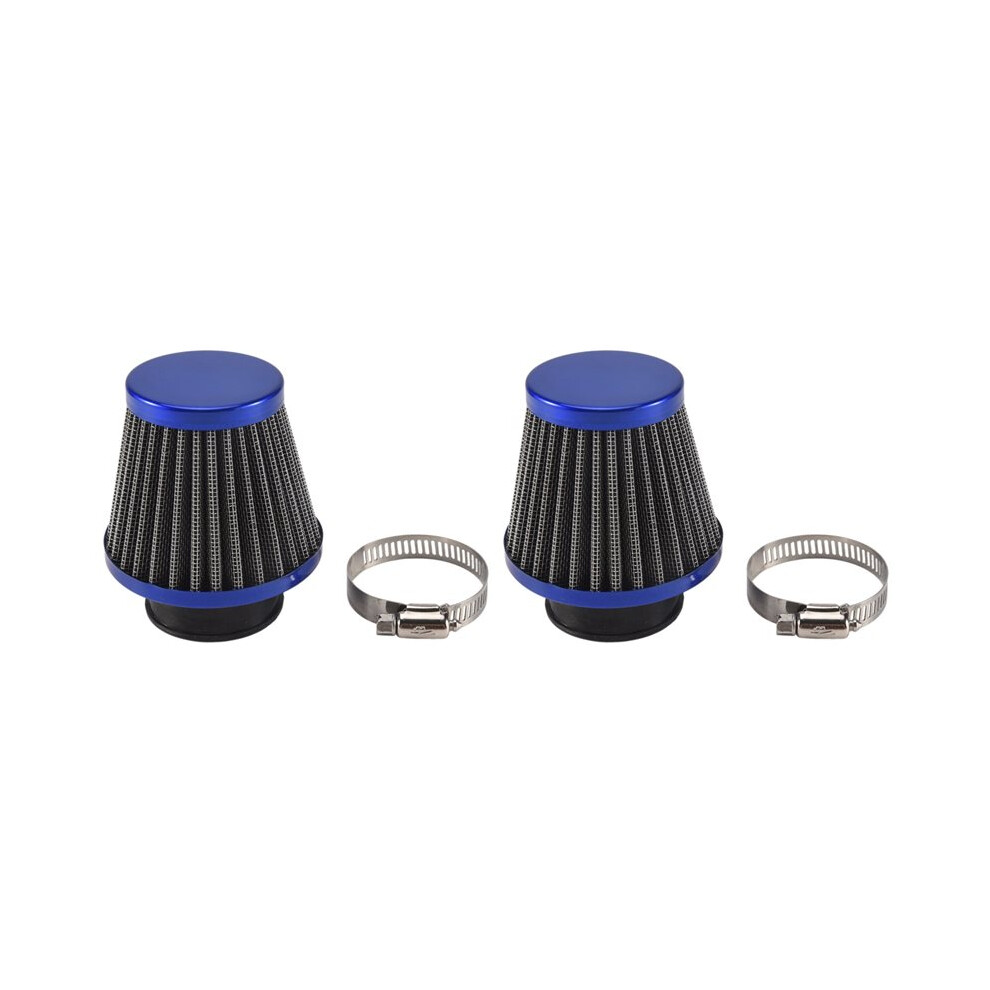 2Pcs 38Mm Air Filter Intake Induction Kit Universal For Atv Quad Dirt Pit Bike Mushroom Air Filter Cleaner 4713241589277