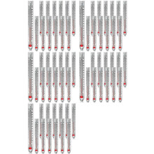 120 Pcs V Shaped, Dual-Scale Science Thermometers, Mercury-Free Lab Thermometer for Student School Supplies