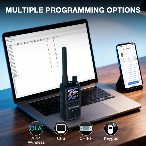 BAOFENG GT-5R Mini Dual Band Ham Radio, Wireless APP Programming, 999CH 2
