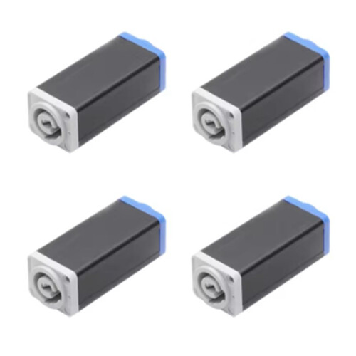 12Pcs Powercon Coupler Connector Power Supply Docking Extension  for Stage Light Dmx512 Light Power Connector 1