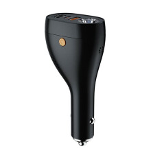 Chargeur de Voiture D'Urgence 7 en 1, Marteau de Sécurité, Lampe Torche LED 22,5 W, Charge Ultra Rapide, Outil D'Urgence Portable pour Voiture