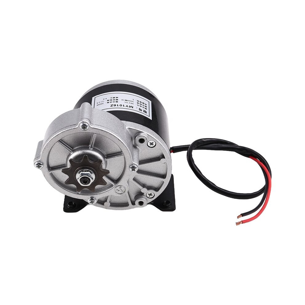 2X 36V 350W Gear Reduction Electric Motor With 9 Tooth Sprocket Brushed Motors Reductor EâBike Scooter My1016z 4713207500667