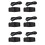 6X Smoked Amber Front Grill Light LED  Lamp for     Lorry Front Double Burner Indicator Light 1