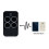 3X for FAAC Garage Door Remote Control 433MHz Rolling Code for XT4 433 RC 787452 787454 4