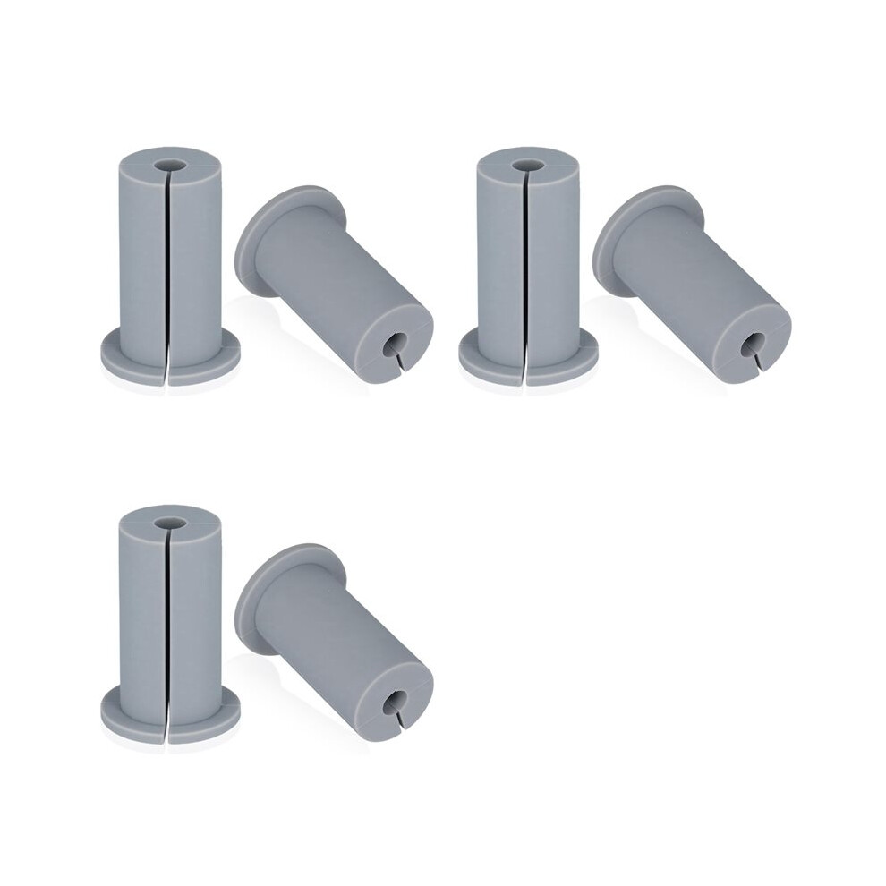 6Pcs Cable Routing Kit For Starlink, Cable Feed Through Bushings For 1Inch Wall Hole, Ethernet Cable Wall Grommet,Gray 6033375233951
