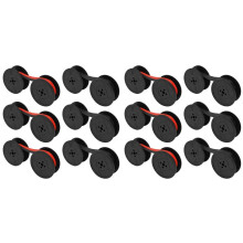 12 Unidades de Fita Universal para Máquina de Escrever, Substituição Fita para Máquina Escrever com Carretel Duplo para A Maioria Das Máquinas de